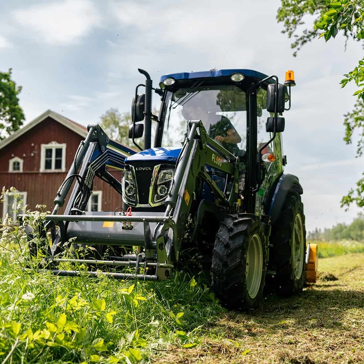 Frontlastare till 50 hk traktor