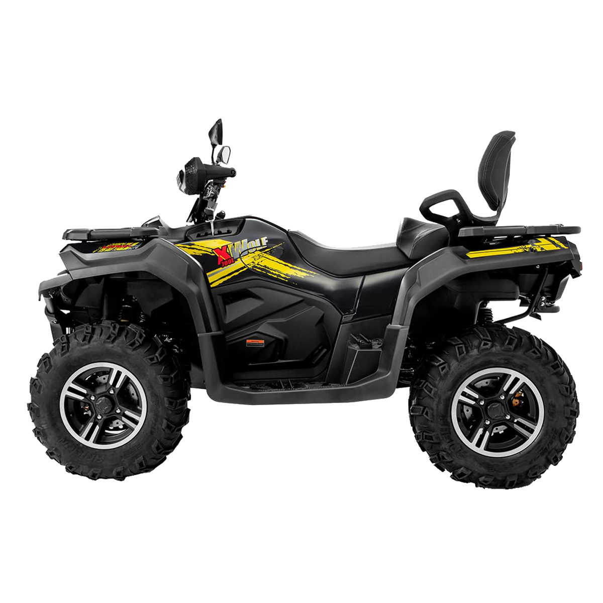 Loncin XWolf 700L ATV,             Svart