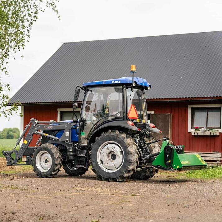 Traktor Lovol 50 hk 4wd med frontlastare, Stage V