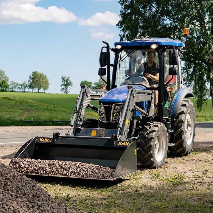 Frontlastare till 50 hk traktor