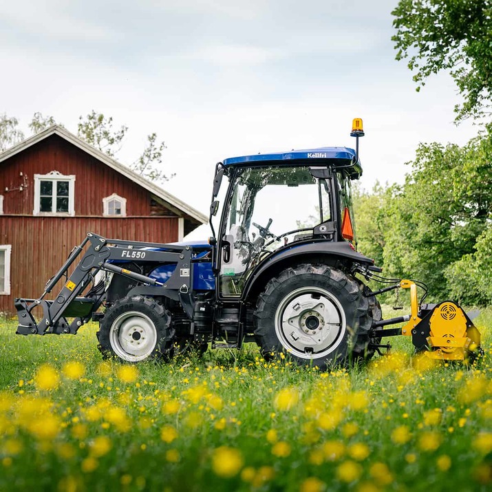 Frontlastare till 50 hk traktor